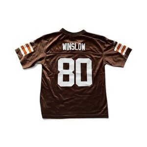 Cleveland Browns Vintage Kellen Winslow Youth Football Jersey Size L 14-16